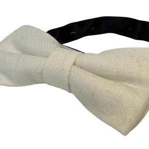 Frederick Thomas ivory white wool bow tie classic dickie father-s men-s luxury