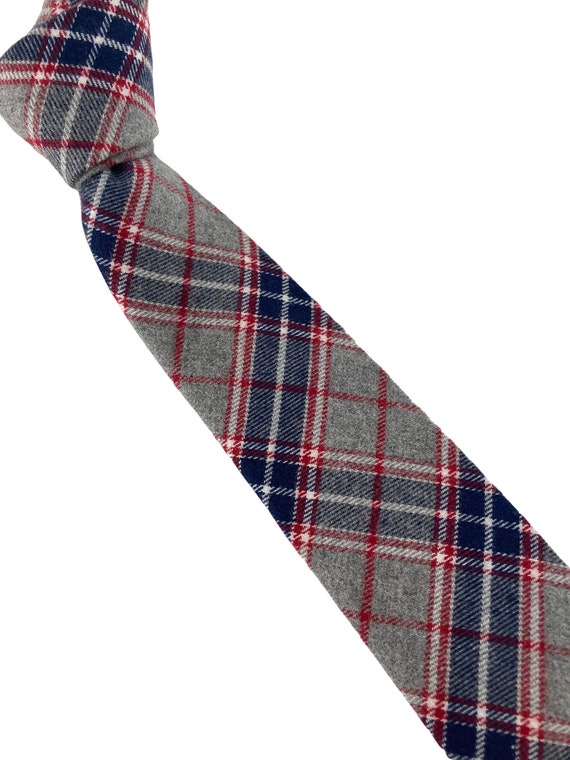 Maroon Mens Tie with Hunting Fox Print by Frederick Thomas FT3342 