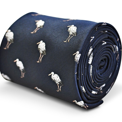 navy pheasant tie