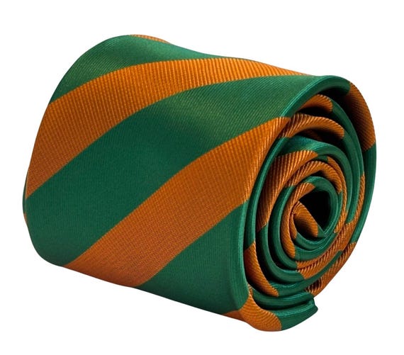 Cravatta Uomo Nera In Pelle Frederick Thomas - Classica, Elegante