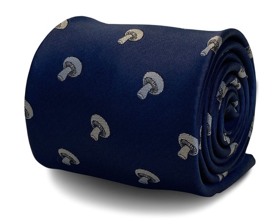Cravate Homme Frederick Thomas - Bleu Marine équitation - Neuf Avec étiquettes