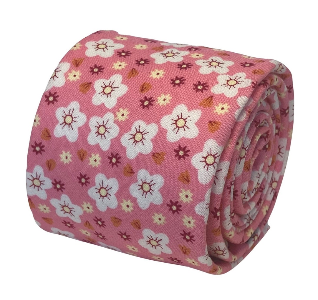 Cravatta A Farfalla Uomo Rosa Chiaro DQT - Tessuto Woven, Pre-legata, Fantasia Check, Per Matrimoni
