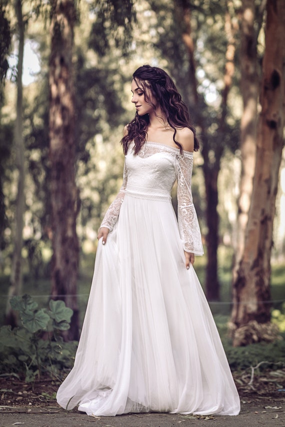 elvish wedding dress