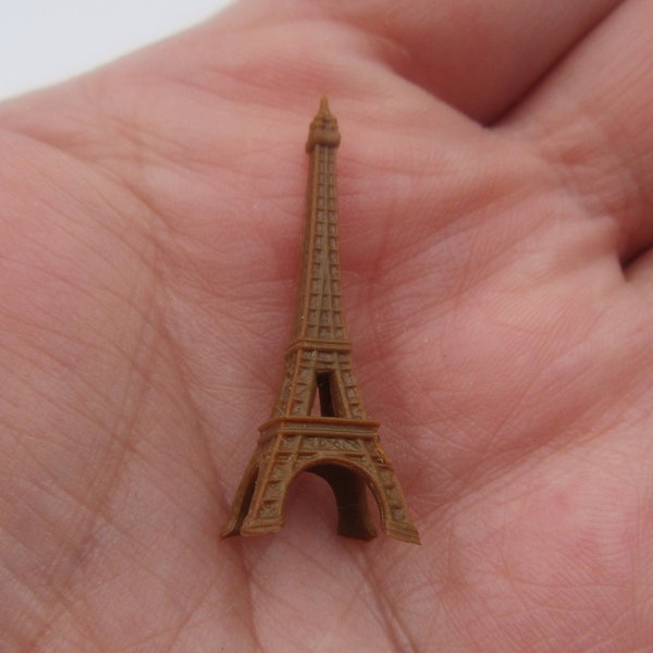 Miniature Eiffel Tower, Mini Dollhouse Decor