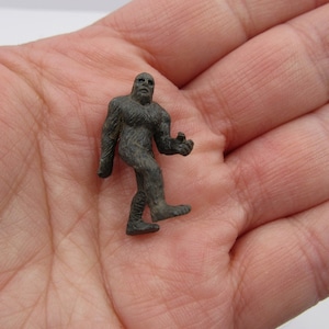 Miniature Bigfoot, Mini Plastic Sasquatch, Terrarium Scenery