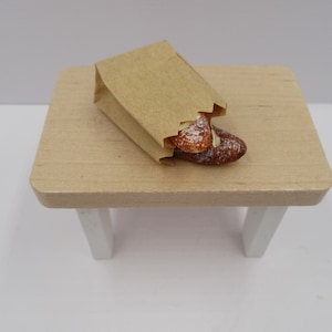 Dollhouse Miniature Bread, Mini Loaves Bread, Miniature Baguettes