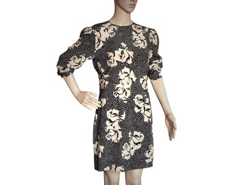 Robe De Cocktail Des Annees 80 Etsy