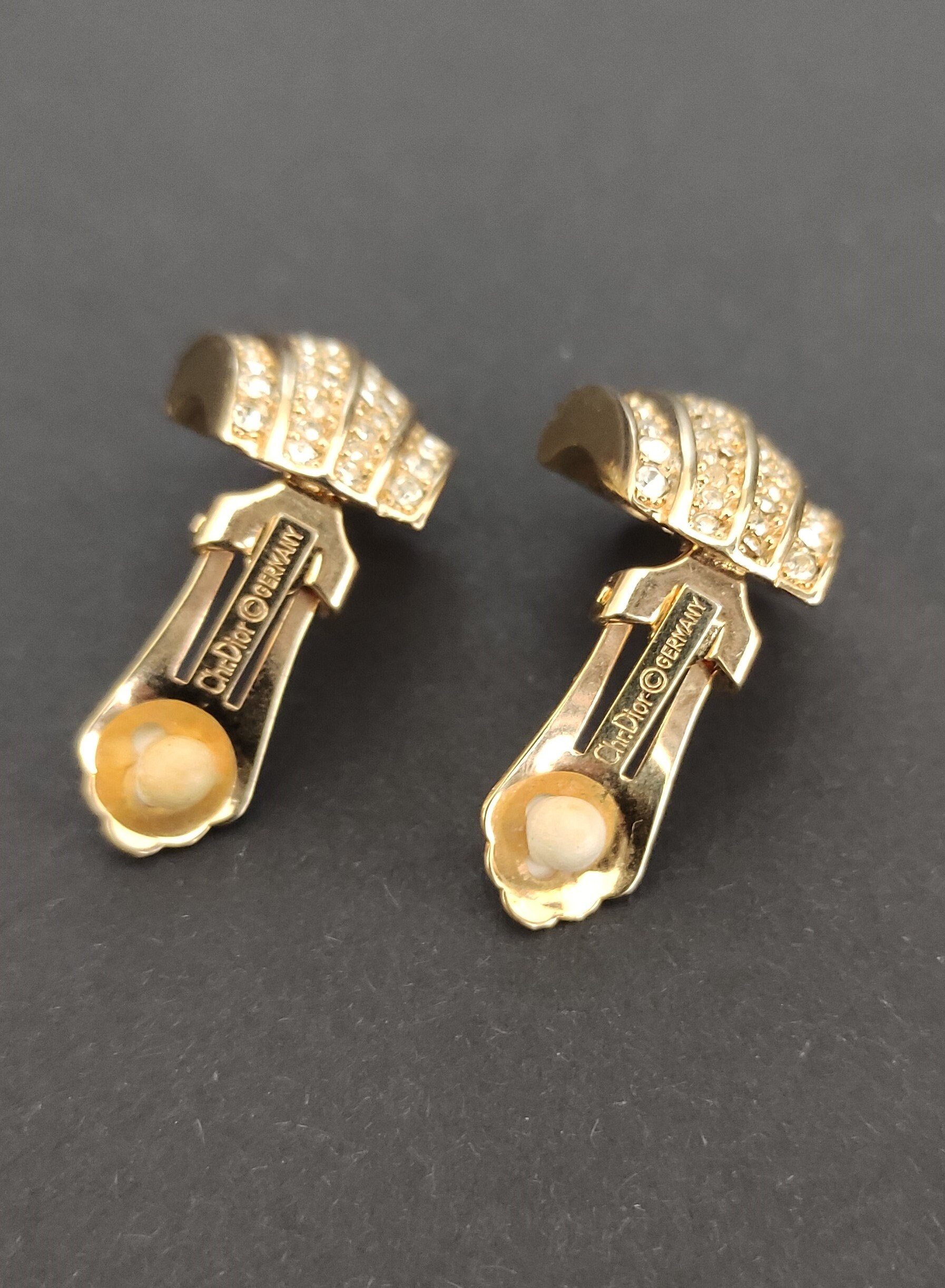 Christian dior germany earrings clearance