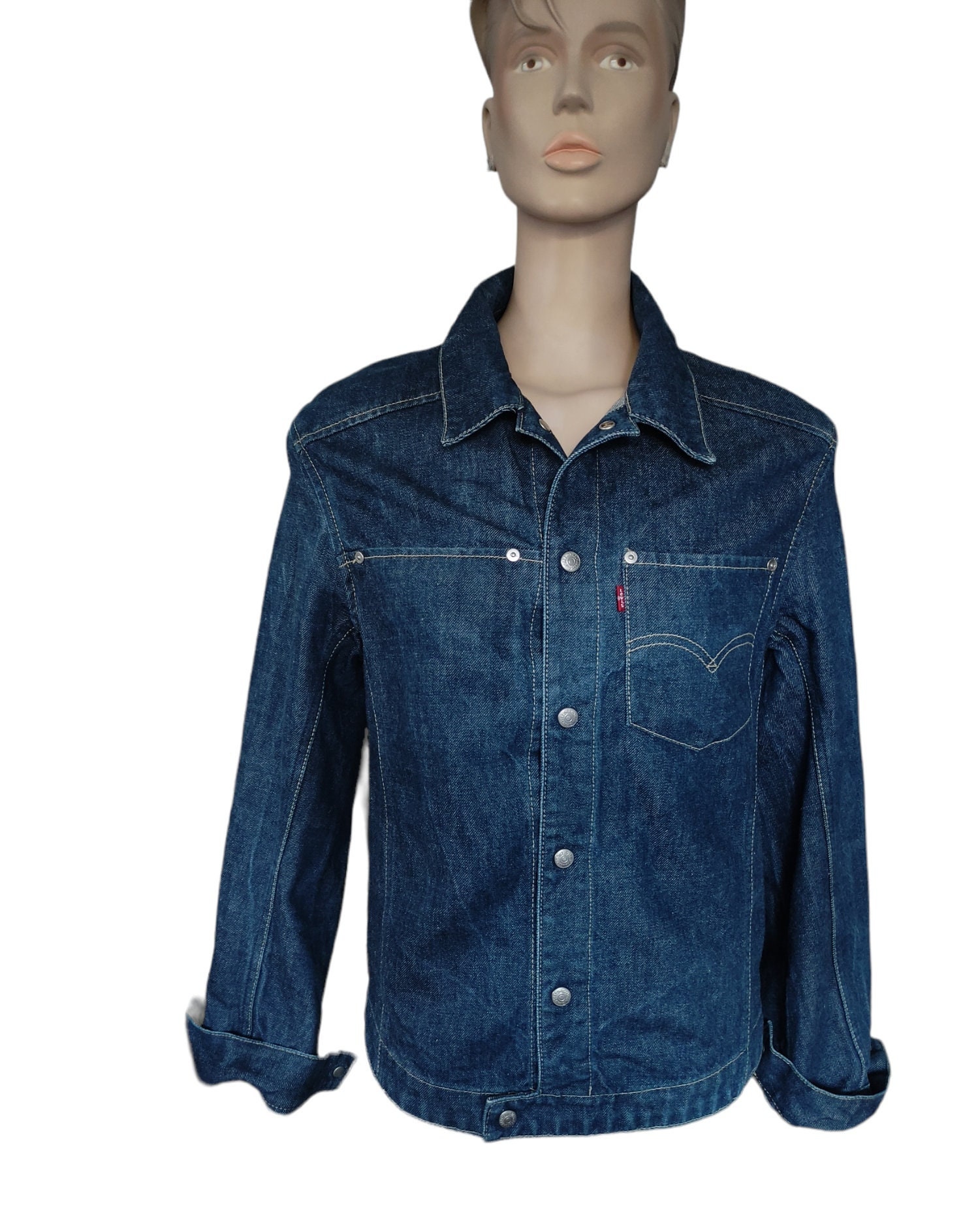 Levis engineered trucker jacket sale