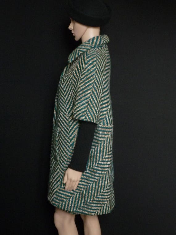 CERRUTI 1881 - skirt suit - coat/cape - vintage 8… - image 3