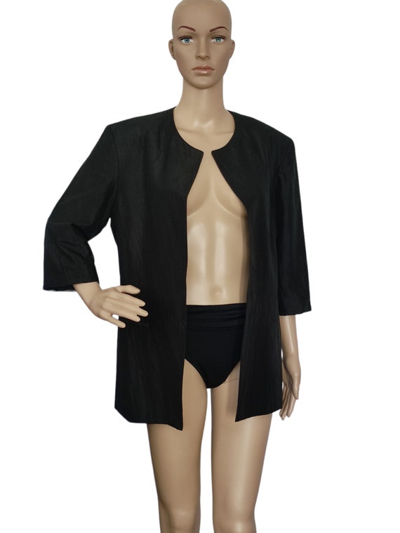 DANIEL HECHTER - vintage silk dress jacket - wome… - image 1