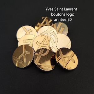 Vintage Ysl Buttons - Etsy Finland