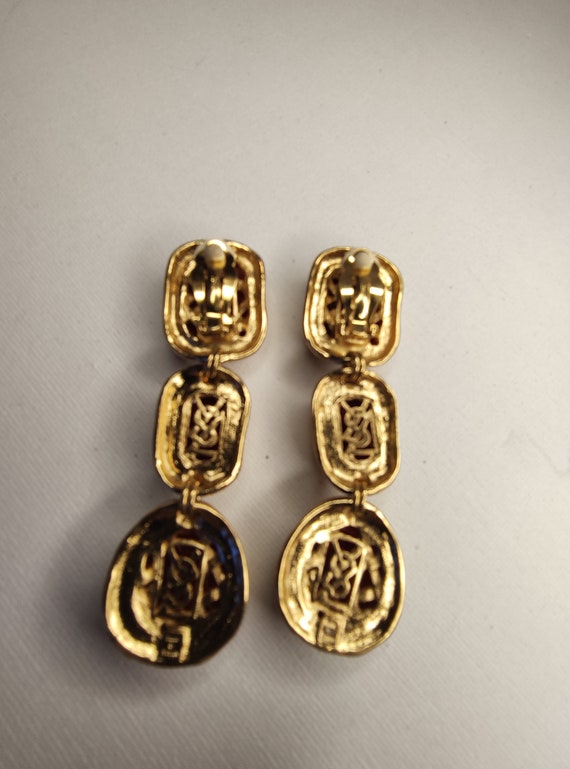 Yves Saint Laurent - bijoux/boucles d'oreilles/cl… - image 4