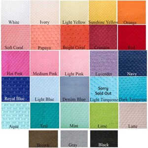 Medium Personalized Dog Bed, Minky Dot Dog Bed With Name , Puppy Bed, Custom Bed, Donut Bed, Calming Bed For Dog image 10
