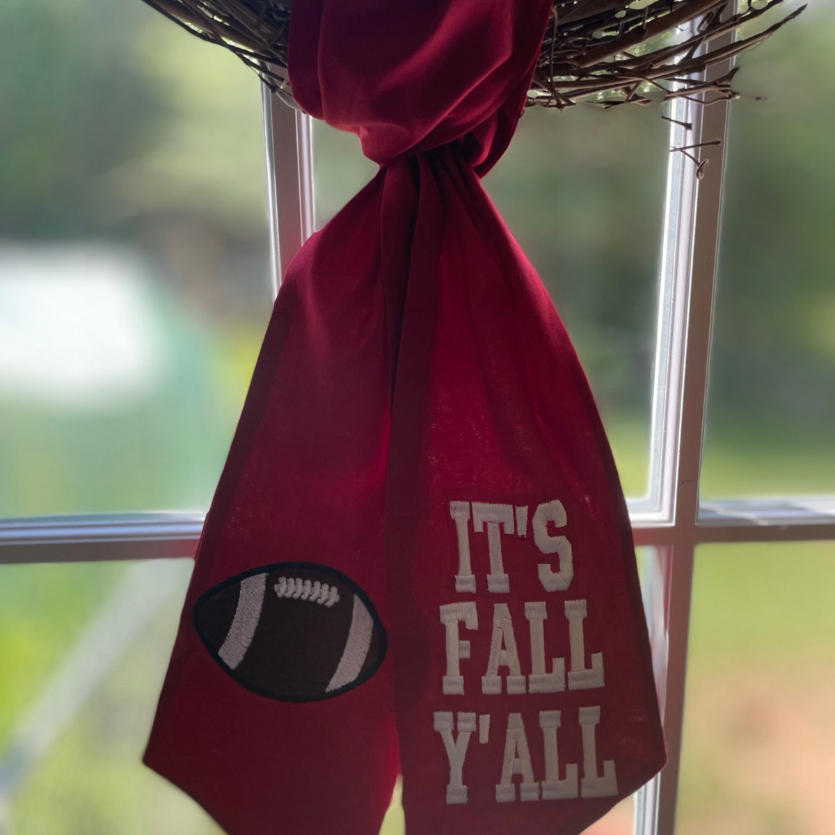 Sport Wreath Sash, Choose Your Color Sash, Door Wreath Sash - Etsy