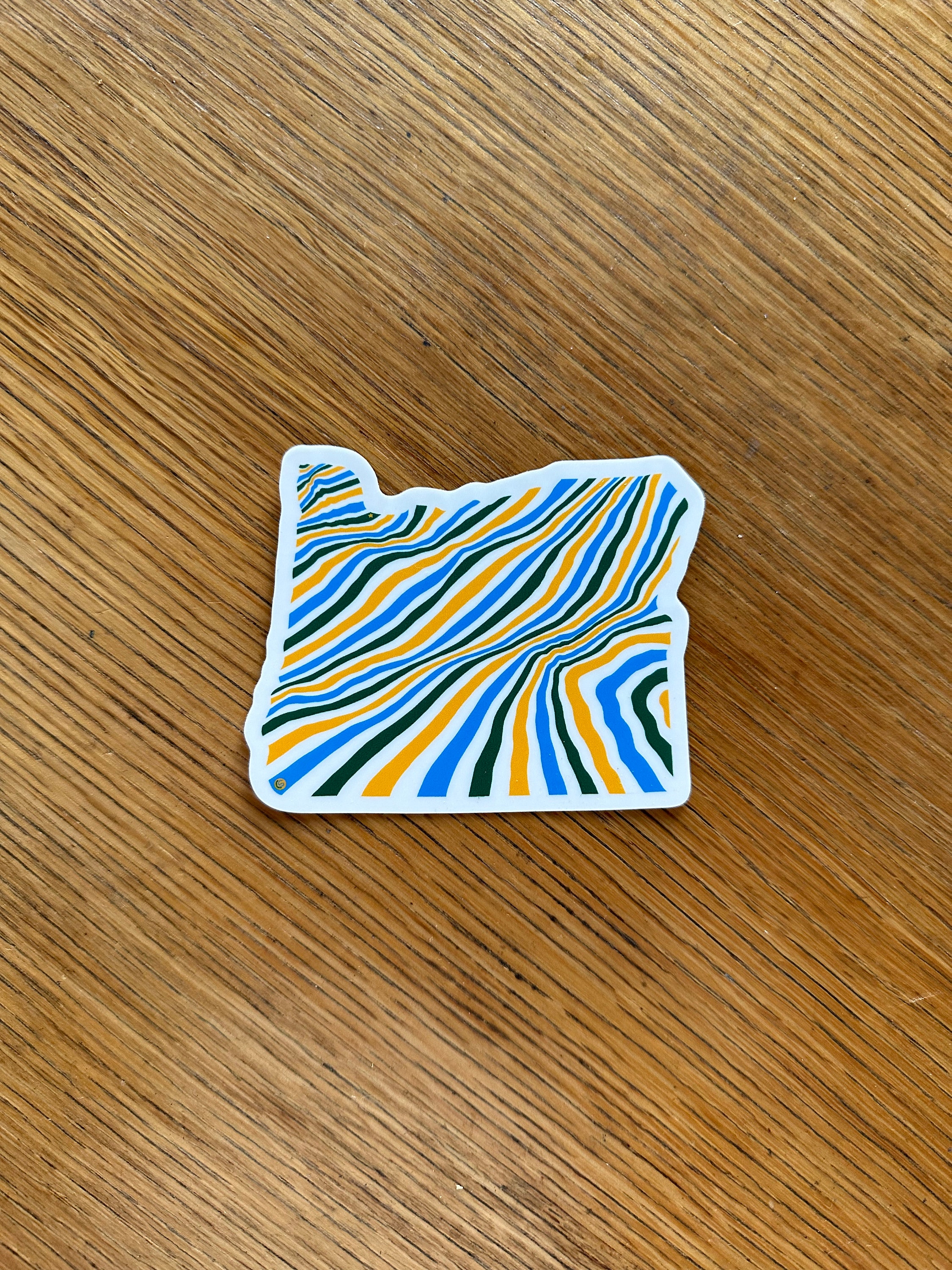 Oregon Sticker (portland Flag) - Etsy