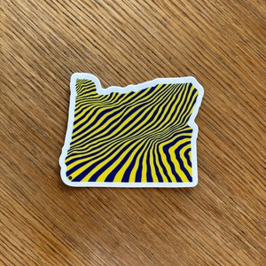 Oregon Sticker (State Flag)