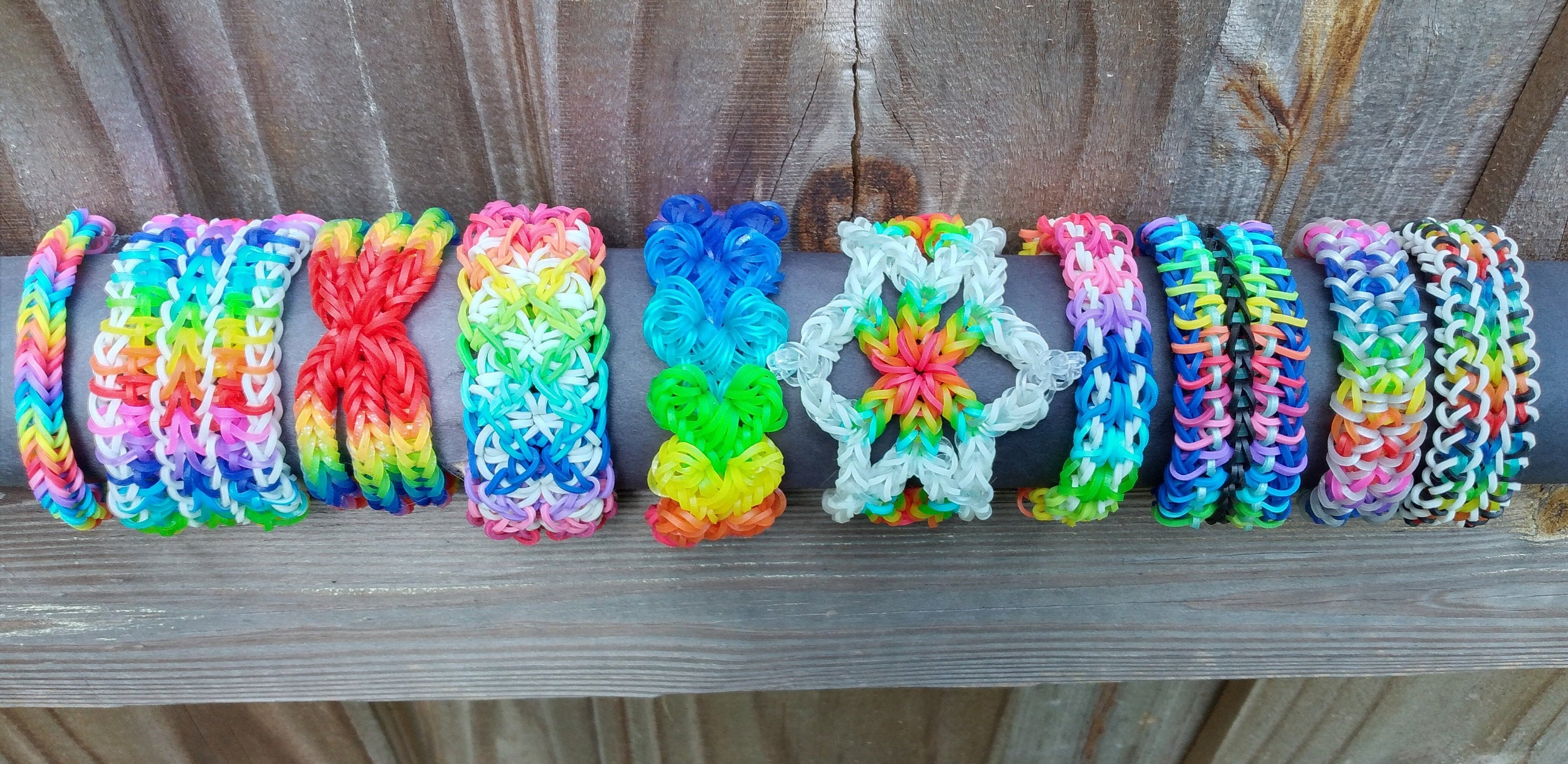 Double Capped Dragon Rainbow Loom Dragon Scale Bracelet Dragon