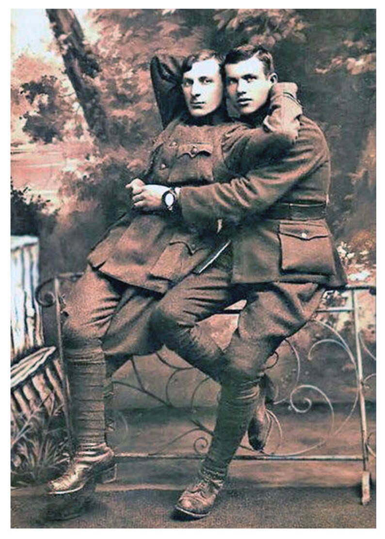 World War 1 Buddies Gay Frien