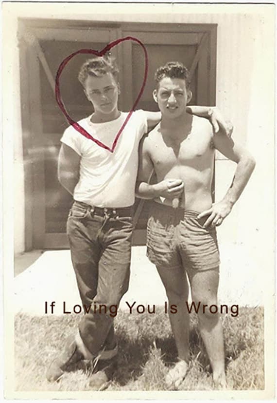 Gay Think of You Thinking of You Vintage Photo Gay Vintage Etsy
