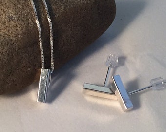 T-tiny sterling silver set