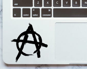 Anarchy Symbol Vinyl Decal - Laptop, Car, and More