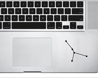 Cancer Constellation Vinyl Decal - Crab Zodiac Astrology Sticker