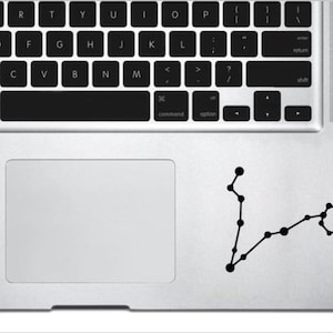 Pisces Constellation Vinyl Decal - Pisces Fish Zodiac Astrology Sticker