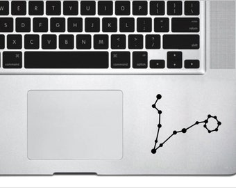 Pisces Constellation Vinyl Decal - Pisces Fish Zodiac Astrology Sticker