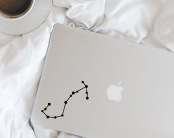Scorpio Constellation Vinyl Decal - Scorpius Zodiac Astrology Sticker