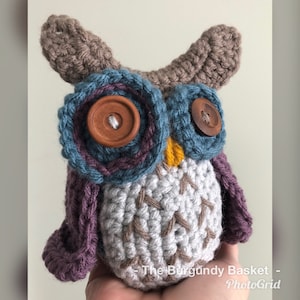 Crochet OWL and BIRD, Crochet Baby Animal, *PATTERN Only* PDf Instant Download, Digital Download, Crochet Baby, Amigurumi
