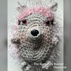 Baby H Crochet HEDGEHOG, Crochet Baby Animal, *PATTERN Only* PDf Instant Download, Digital Download, Crochet Baby, Amigurumi
