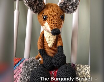 Crochet Fox Pattern: Flannery Amigurumi (PDF Download)