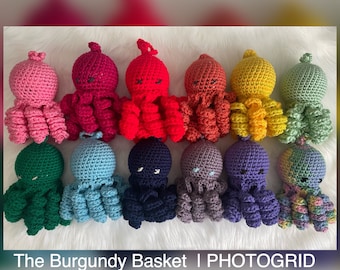 Crochet Octopus Pattern: Beginner-Friendly Reversible Toy (PDF Download)