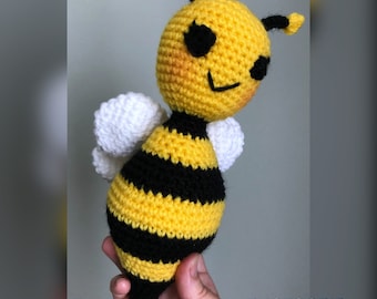 Baby B Crochet BuMBLE BEE, Crochet Baby Bee, *PATTERN Only* PDf Instant Download, Digital Download, Crochet Baby, Amigurumi