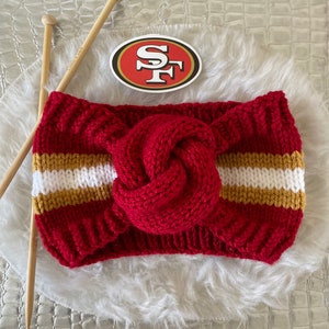 NFL Team Kleur Gebreide Tulband Hoofdband