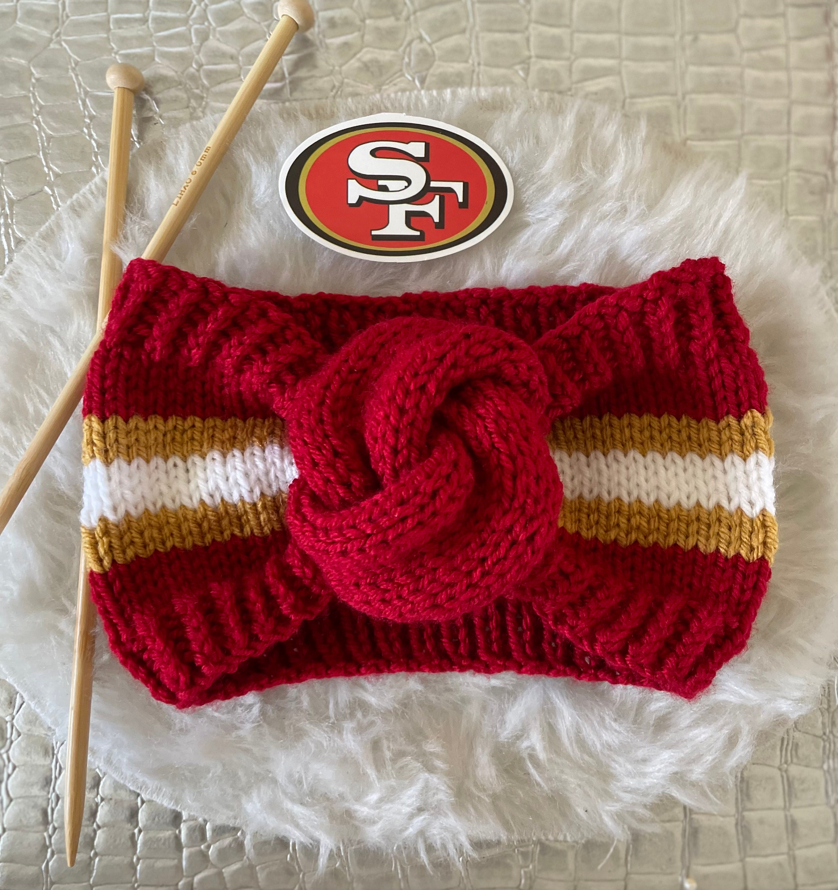 49ers Headband for Women - Etsy