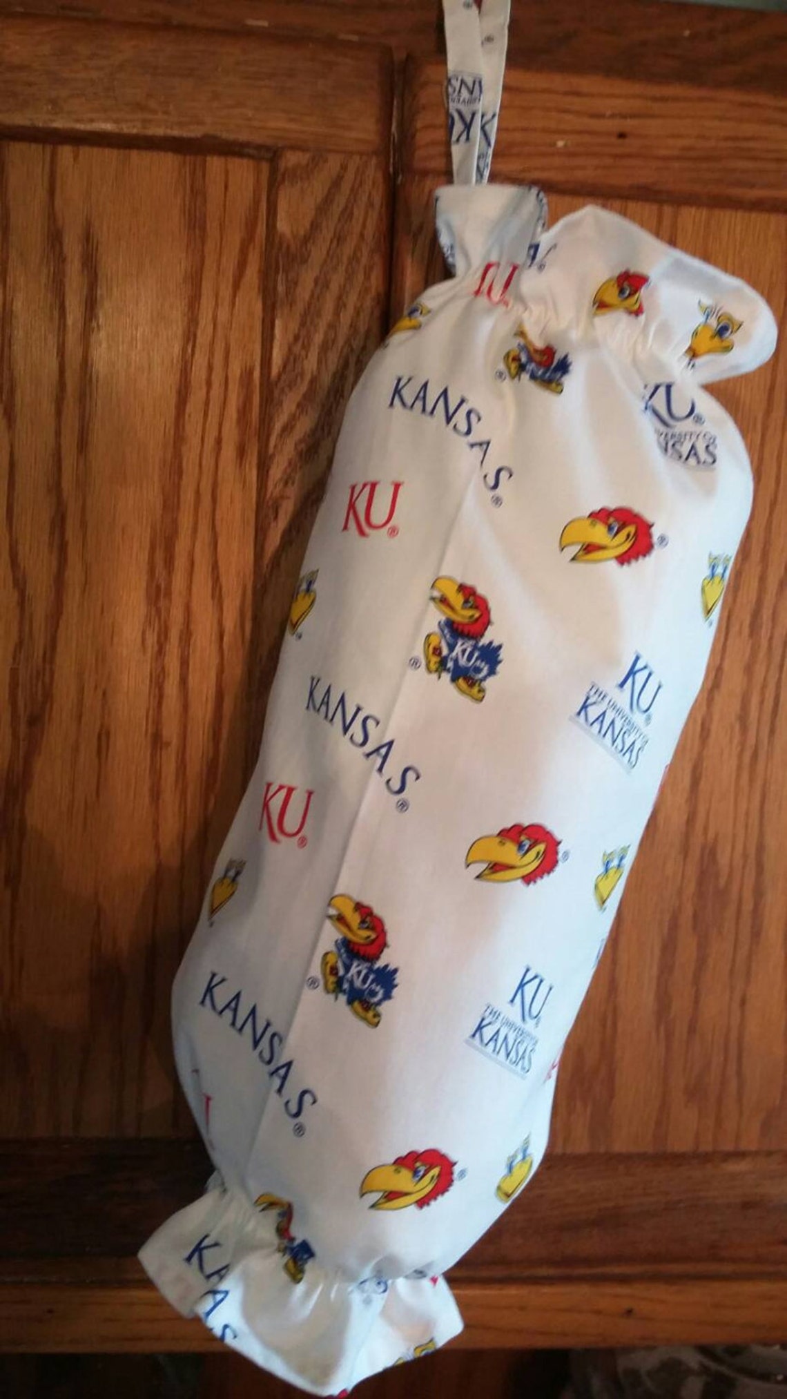 Jayhawk Plastic Bag Holder Etsy