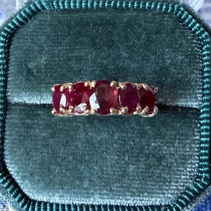 10k Gold and Natural Ruby Ring with APPRAISAL