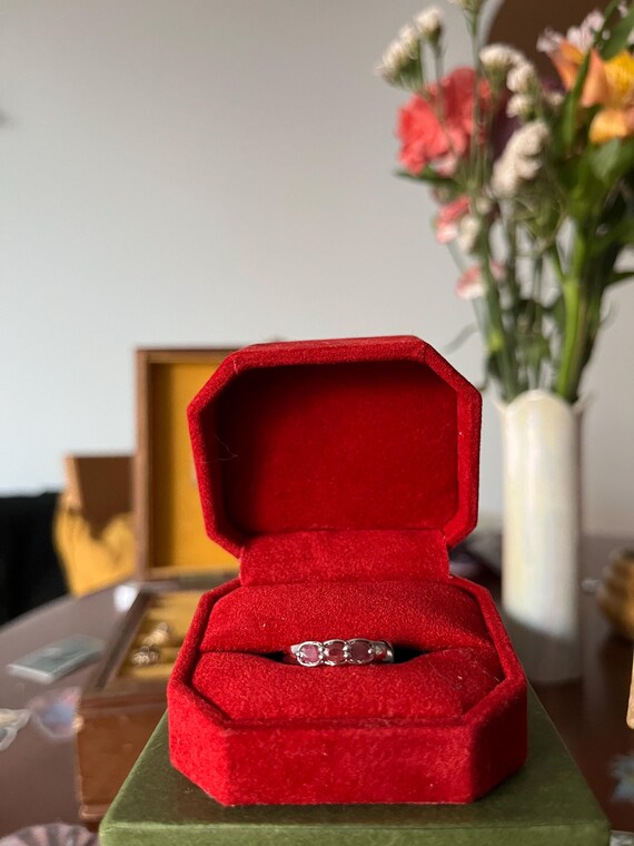 Natural Ruby Trio and Solid 925 Sterling Silver R… - image 7