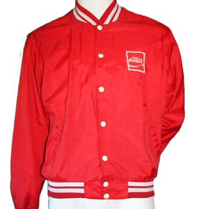 Vintage  1970&#39;s Coke Bomber Jacket Swingster Size Large