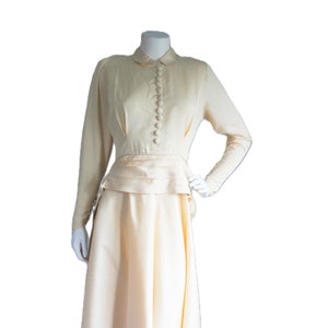 Robe de soirée des années 40, taille moyenne