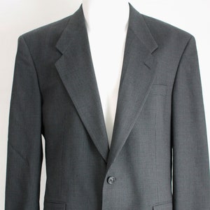 Vintage 80s Grey Sport Coat Size Large