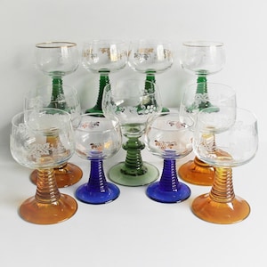 Air twist stem glass - Etsy 日本