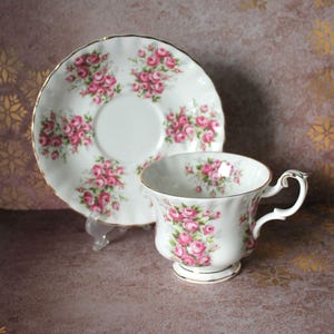 Royal Albert Rose Springtime Series Teacup and Saucer