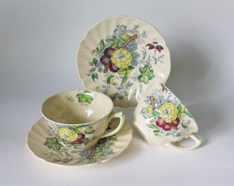 ヴィンテージ 1950年代 ロイヤルドルトン マルチカラー「カークウッド