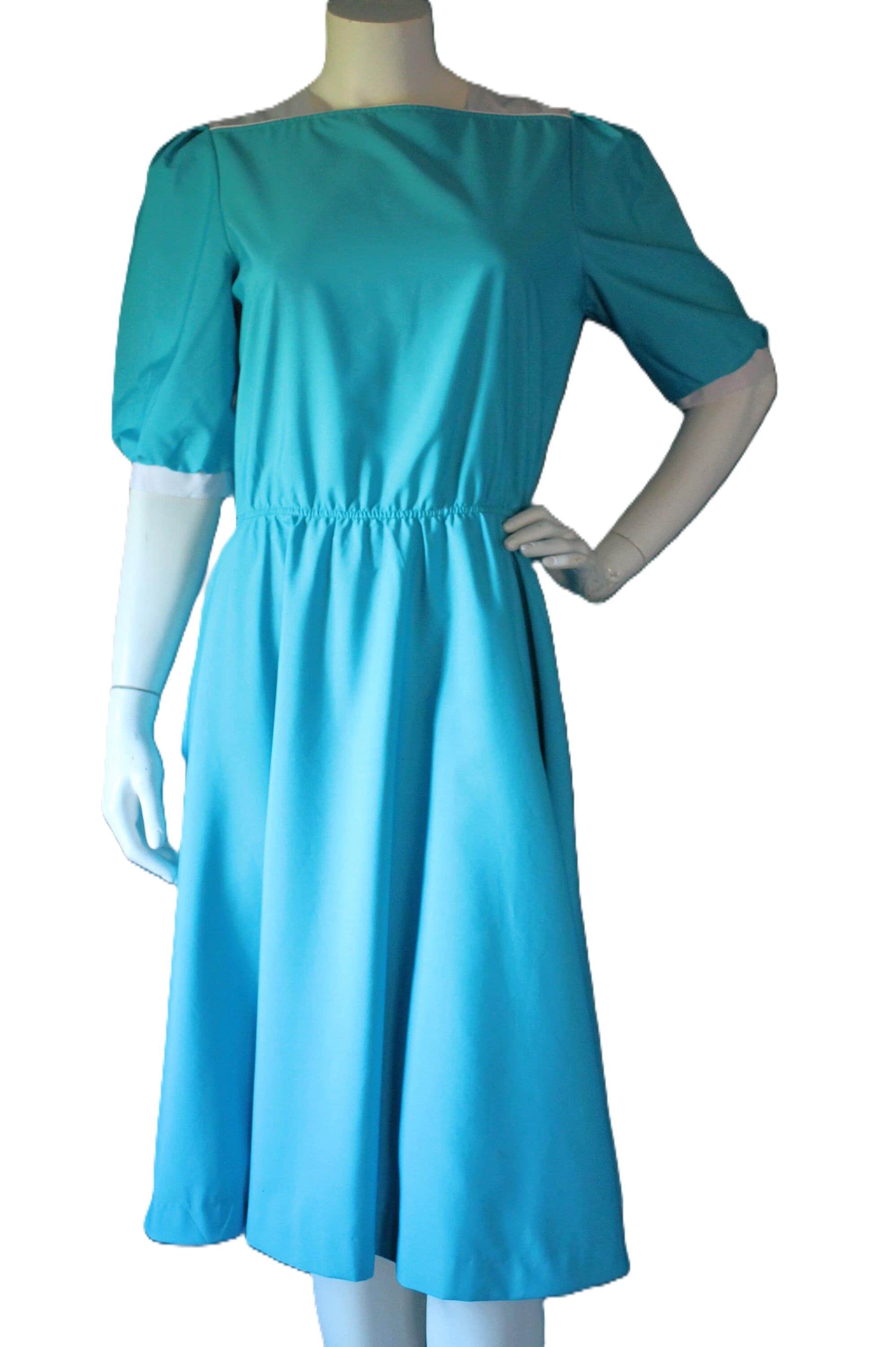 princess polly baby blue dress Prom Blue 1980s Vintage Dresses for Women for sale main image 1
