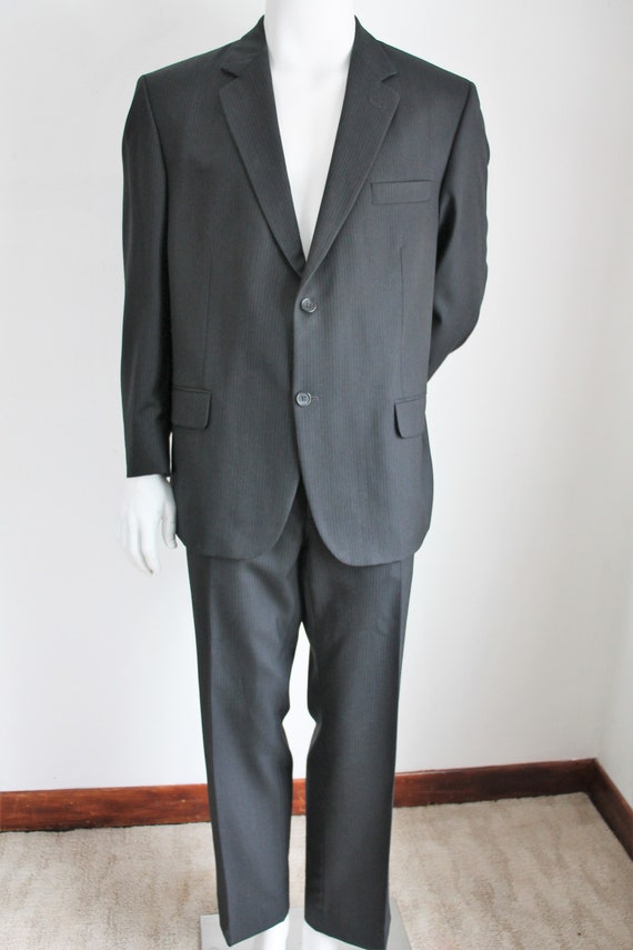 Charcoal Grey Suit, the Traveler, J D Casanovas for Moores