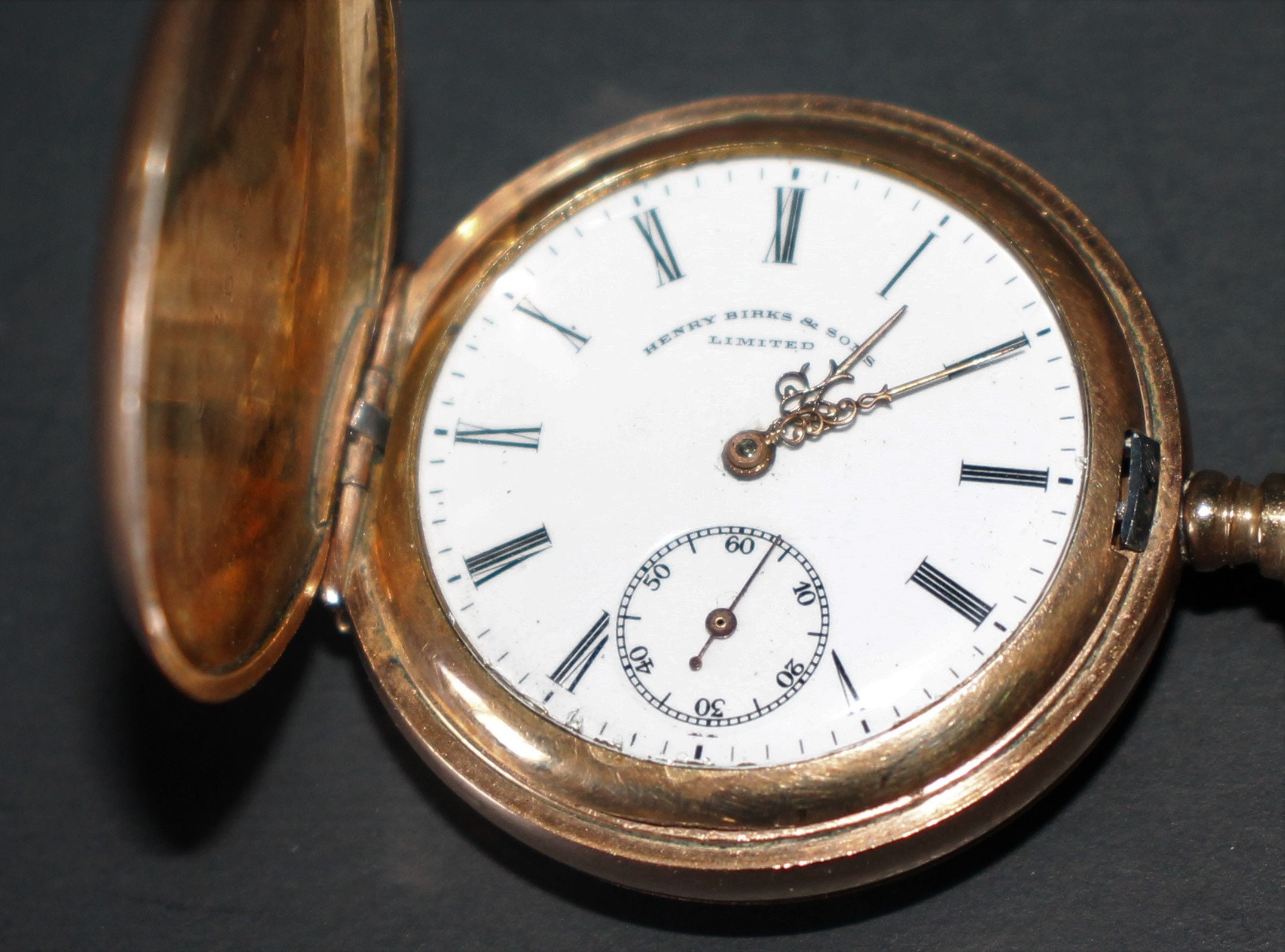 Henry Birks and Sons Waltham Cashier Case Ladies Pocket Watch Etsy