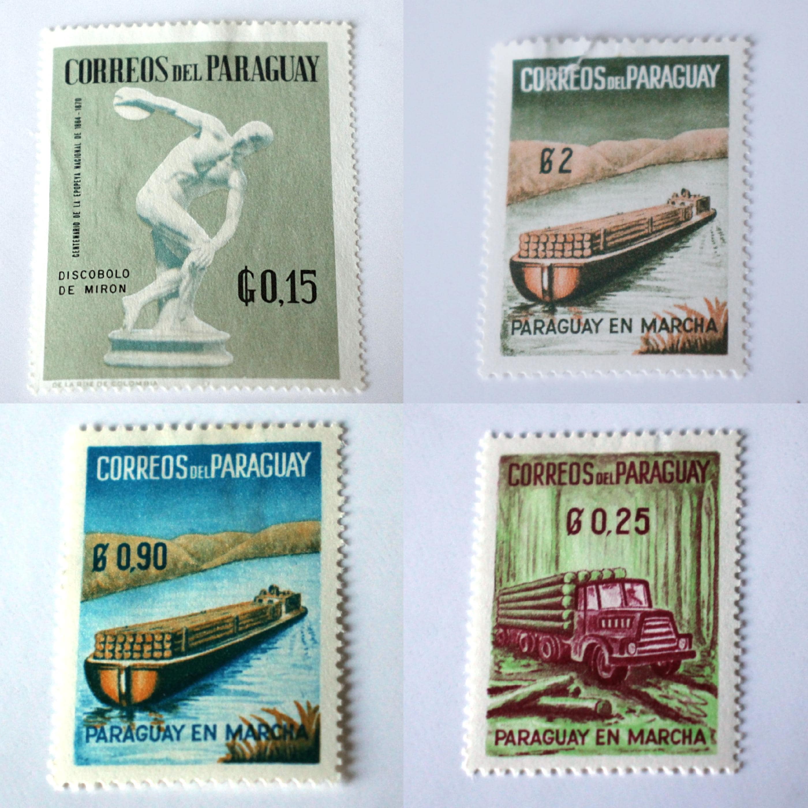 パラグアイ切手セット 1930年代から1968年 - Etsy 日本